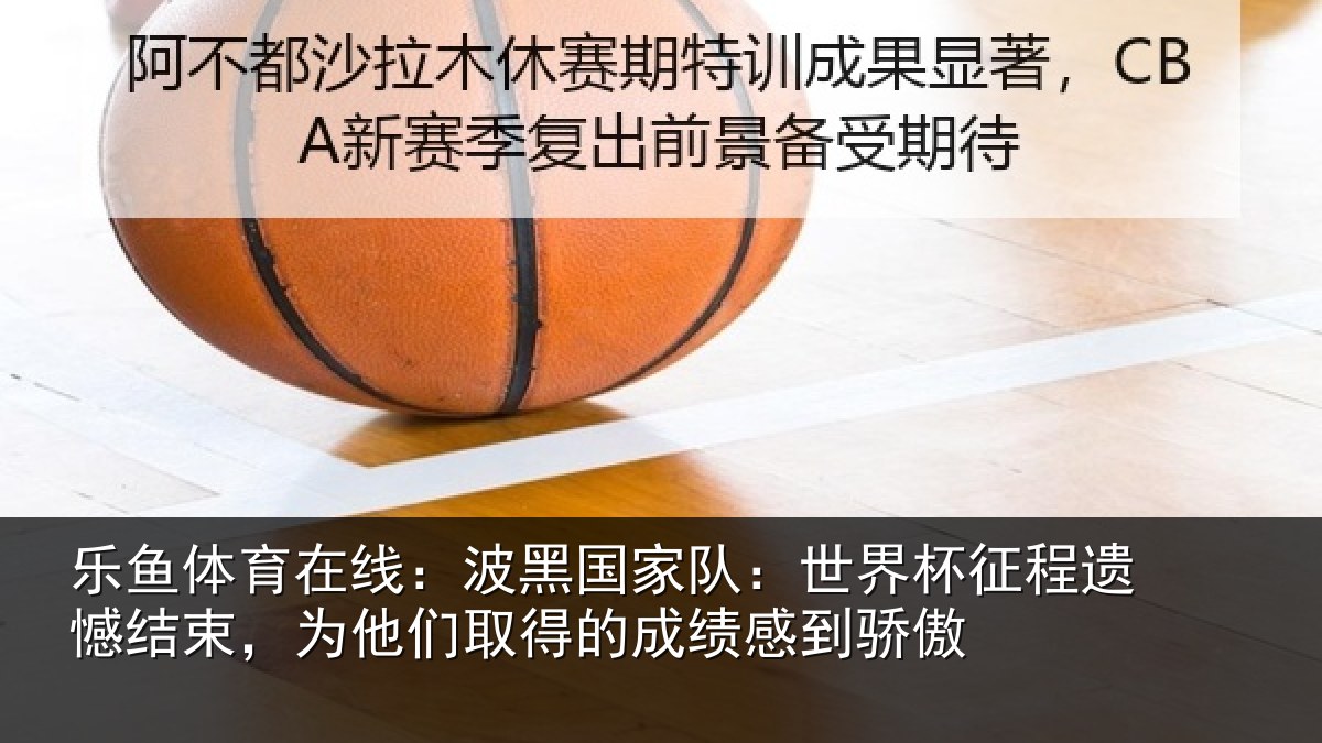 乐鱼体育在线：波黑国家队：世界杯征程遗憾结束，为他们取得的成绩感到骄傲
